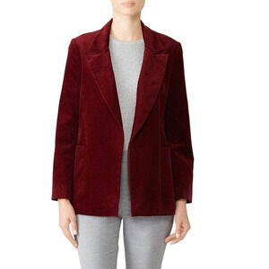 M.I.H. Jeans Robin Blazer Velvet Burgundy M